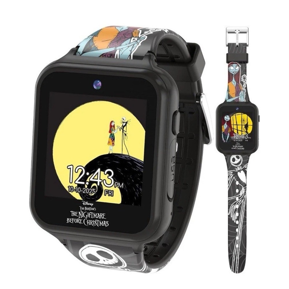 Accutime Nightmare‎ Before Christmas Interactive Smartwatch for Kids - Camera